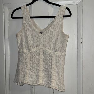 Ann Taylor Crochet Top